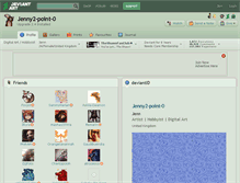 Tablet Screenshot of jenny2-point-0.deviantart.com