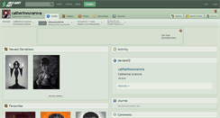 Desktop Screenshot of catherineuvarova.deviantart.com