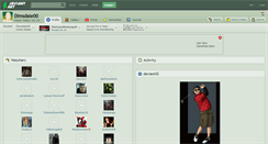 Desktop Screenshot of dimsdale00.deviantart.com