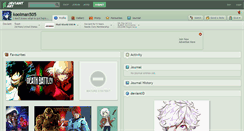 Desktop Screenshot of koolman505.deviantart.com