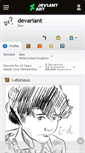 Mobile Screenshot of devariant.deviantart.com