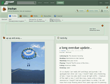Tablet Screenshot of irechan.deviantart.com
