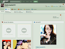 Tablet Screenshot of elydeviantart91.deviantart.com