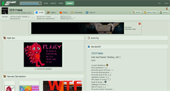 Desktop Screenshot of 33311666.deviantart.com