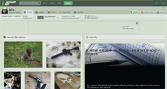 Desktop Screenshot of n74.deviantart.com