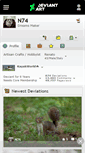 Mobile Screenshot of n74.deviantart.com