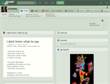 Tablet Screenshot of chonsey.deviantart.com