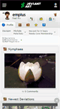 Mobile Screenshot of emplus.deviantart.com