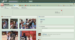 Desktop Screenshot of naru183.deviantart.com