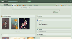 Desktop Screenshot of mel-lisa.deviantart.com