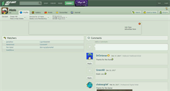 Desktop Screenshot of mioio.deviantart.com