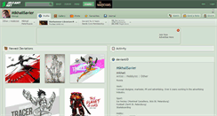 Desktop Screenshot of mikhailsavier.deviantart.com