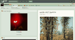 Desktop Screenshot of baspunk.deviantart.com