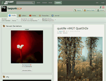 Tablet Screenshot of baspunk.deviantart.com