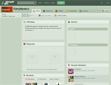 Tablet Screenshot of furryhaven.deviantart.com