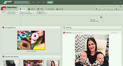 Desktop Screenshot of charminou.deviantart.com