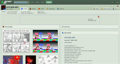 Desktop Screenshot of evil-tails-doll.deviantart.com