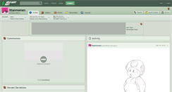 Desktop Screenshot of ittanmomen.deviantart.com