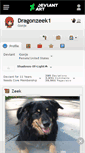 Mobile Screenshot of dragonzeek1.deviantart.com