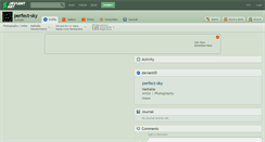 Desktop Screenshot of perfect-sky.deviantart.com