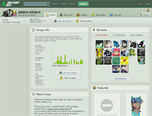 Tablet Screenshot of peace-corps.deviantart.com