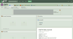 Desktop Screenshot of chef-k.deviantart.com