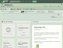 Tablet Screenshot of kiosma-0-0.deviantart.com