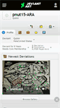 Mobile Screenshot of pnut15-ara.deviantart.com