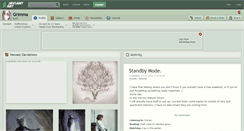 Desktop Screenshot of grimma.deviantart.com
