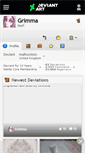 Mobile Screenshot of grimma.deviantart.com