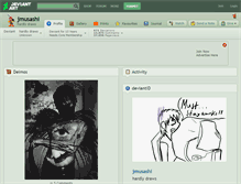 Tablet Screenshot of jmusashi.deviantart.com