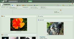 Desktop Screenshot of megakitkat.deviantart.com