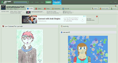 Desktop Screenshot of animekicksass7345.deviantart.com