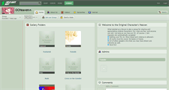 Desktop Screenshot of ocheaven.deviantart.com