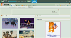 Desktop Screenshot of anjelikka.deviantart.com