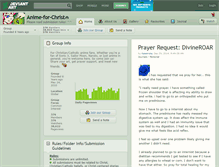 Tablet Screenshot of anime-for-christ.deviantart.com