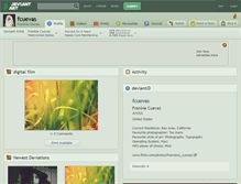 Tablet Screenshot of fcuevas.deviantart.com
