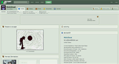 Desktop Screenshot of nickghost.deviantart.com