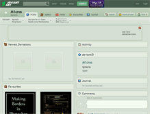 Tablet Screenshot of m1cros.deviantart.com