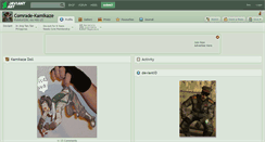 Desktop Screenshot of comrade-kamikaze.deviantart.com
