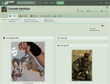 Tablet Screenshot of comrade-kamikaze.deviantart.com