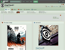 Tablet Screenshot of diegotripodi.deviantart.com