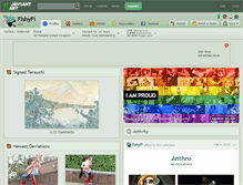 Tablet Screenshot of fishyfi.deviantart.com
