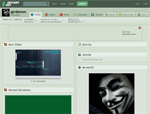 Tablet Screenshot of gsrdemon.deviantart.com