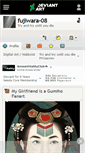 Mobile Screenshot of fujiwara-08.deviantart.com