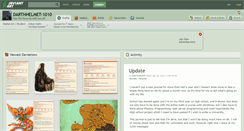 Desktop Screenshot of darthhelmet-1010.deviantart.com