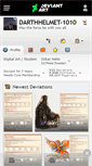 Mobile Screenshot of darthhelmet-1010.deviantart.com