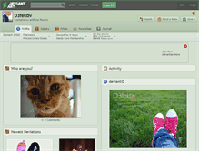 Tablet Screenshot of d3fektiv.deviantart.com