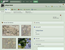 Tablet Screenshot of laiqua-lasse.deviantart.com