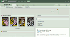 Desktop Screenshot of falloutboygirl.deviantart.com